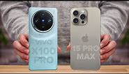 ViVO X100 Pro Vs iPhone 15 Pro Max | Full Comparison ⚡ Which one is Better?