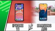 IPhone 11 VS Samsung A50 | Enfrentamiento | Top Pulso