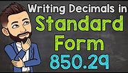 How to Write Decimals in Word Form | Math with Mr. J