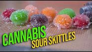 Cannabis Sour Skittles | Using THC distillate and Simple syrup