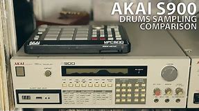 Akai S900 - Drums Sampling Comparison - All Bandwidth | #s900 |