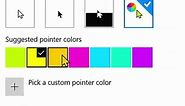 Change Color of Mouse Pointer in Windows