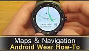 Maps And Navigation - Android Wear Demo