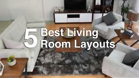 5 Best Living Room Layouts | MF Home TV