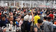 Opening-day frenzy at first Costco store in China