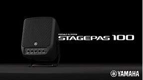 Yamaha portable PA system STAGEPAS 100 - overview