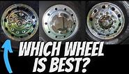 Chrome, Polished Alluminum and Dura bright MotorCoach wheels explained