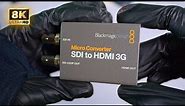 Blackmagic Design SDI to HDMI 3G Micro Converter | Unboxing