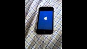 iphone 3gs white screen when locked ...help please and thnx