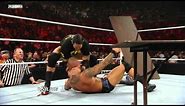 Raw: John Cena vs. Randy Orton - Tables Match