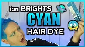 Ion Brights - Turquoise Blue Hair Dye Review & Tutorial!