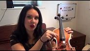 How to change a Broken String on your Violin TUTORIAL