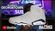 AIR JORDAN 6 'MAGNET AND COLLEGE NAVY' AKA 'GEORGETOWN' UNBOXING & REVIEW!!