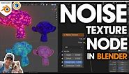 How to Use the NOISE TEXTURE NODE in Blender! (Beginner Tutorial)