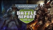 Grey Knights vs Chaos Space Marines Warhammer 40k 10th Edition Battle Report Ep 74