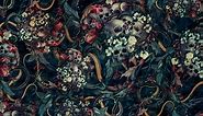Skulls and Snakes wallpaper - Happywall