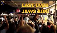 Jaws Last Ever Public Ride at Universal Studios Florida: The Final Voyage