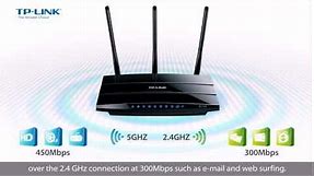 TP-Link N750 Wireless Dual Band Gigabit Router (TL-WDR4300)