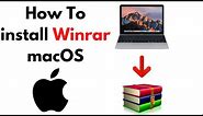 How to Download And Install Winrar on Mac | macOS