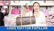 LOUIS VUITTON PAPILLON / PAPILLON 30 BAG REVIEW / VINTAGE LOUIS VUITTON BAG / WIMB / BUTTERFLIES