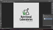 How to Quickly Convert A Color Logo (Transparent PNG) to One-Color in Photoshop
