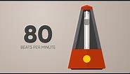 80 BPM Metronome