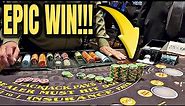👉 INSANE Blackjack WIN! Gambling in a Las Vegas Casino!!