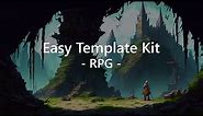 Easy Template Kit - RPG (Game Creator 2)
