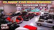 CLASSIC CAR DEALERSHIP!!! My own private tour! Full Inventory Walk! Classic Cars - Vintage Vehicles!