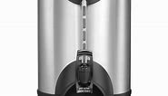 Hamilton Beach HCU075S 75 Cup (375 oz.) Double Wall Stainless Steel Coffee Urn - 1440W