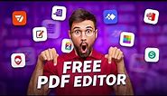 11 Best Free PDF Editors in 2024 - Free PDF Editing Tools!