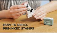 How to Refill Pre-Inked Stamps