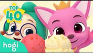 Strawberry vs. Vanilla - Choose Your Favorite!｜Happy Ice Cream Day!🍦｜Colors for Kids｜Hogi Pinkfong