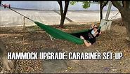 Hammock Upgrade: Carabiner Set-up