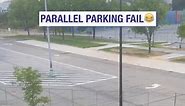 Parallel parking goes hilariously wrong