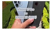 Comparando fotos del iPhone 13 Pro vs iPhone XR | Dime HectorG