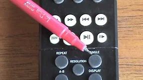 HOW TO USE DVD PLAYER Remote Control Buttons