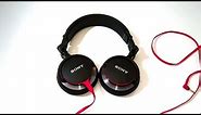 Sony MDR-V55 DJ Headphones Review