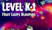 Angry Birds Space Froot Loops Bloopers K-1 Walkthrough 3-Star