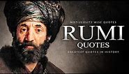 The Best Rumi Quotes of all time | Life-Changing