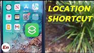iPhone 14 Pro Max & iPhone 14 Pro How to Add Location Shortcut (On/Off) to Home Screen
