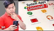 System Apps Uninstall With Root & Without Root ? it is possible to Delete Preinstalled Apps