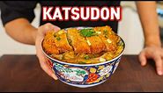 20 Minute Chicken Katsudon That's NOT Soggy!