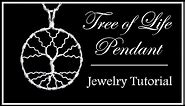 How to Make a Tree of Life Pendant : Easy Wire Wrapped Jewelry Tutorial Part 2