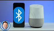 Use your Google Home as a Bluetooth Speaker