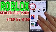 ✅ How To Redeem Roblox Gift Cards Codes 🔴