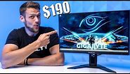 The BEST Gaming Monitor Under $200 in 2021! | Gigabyte G24F Review