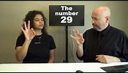 ASL: Numbers