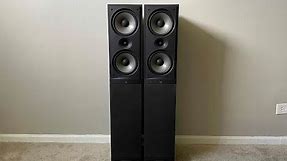 Infinity Reference RS5 Home 2 Way Tower Floor Standing Speakers