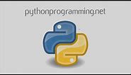 Intro/basic GUI - PyQt with Python GUI Programming tutorial